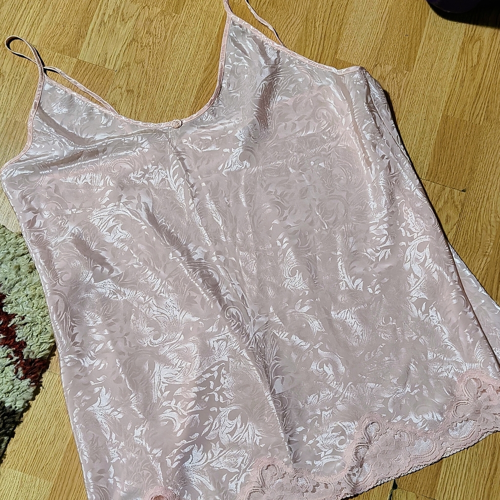 Pastel Pink Cami And Robe